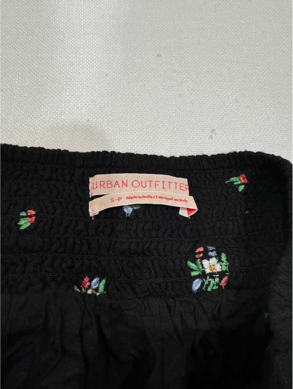 Urban Outfitters Betsey Floral Embroidered Cottagecore Halter Midi Dress Small - Picture 7 of 9